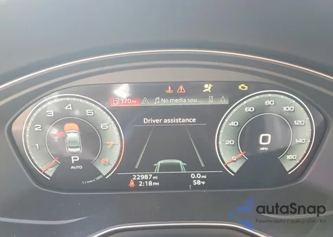 2021 Audi A4 Premium Plus 45 z USA, uszkodzony, nr VIN WAUEAAF44MN006893